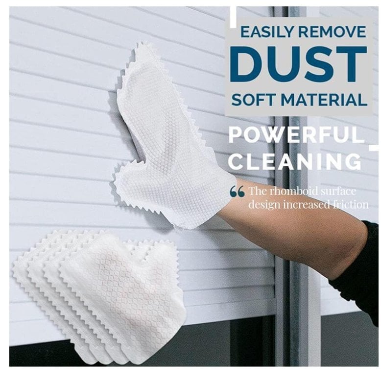 (🔥HOT SALE-SAVE 50% OFF) Dust Removal Gloves🔥BUY 4 (GET 4 FREE & BEST SELLER)8 PCS