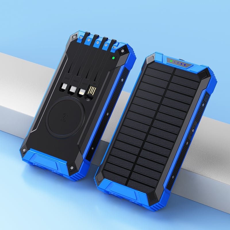 (🎉Last Day Promotion 50% OFF)  Portable Wireless Solar Power Bank