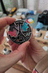 🔥Last Day: BUY 3 GET 1 FREE -🌈Color Fidget Enamel Pin(✨A Wheel Of Twenty Hues)