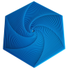 🔥New Year Promotion 48% OFF🔥3D-Printed Fractal Fidget Hexagon
