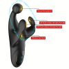 Men's Masturbation Vibrator - Triple Pat Vibrating Egg Prostate Massager - SJH-12