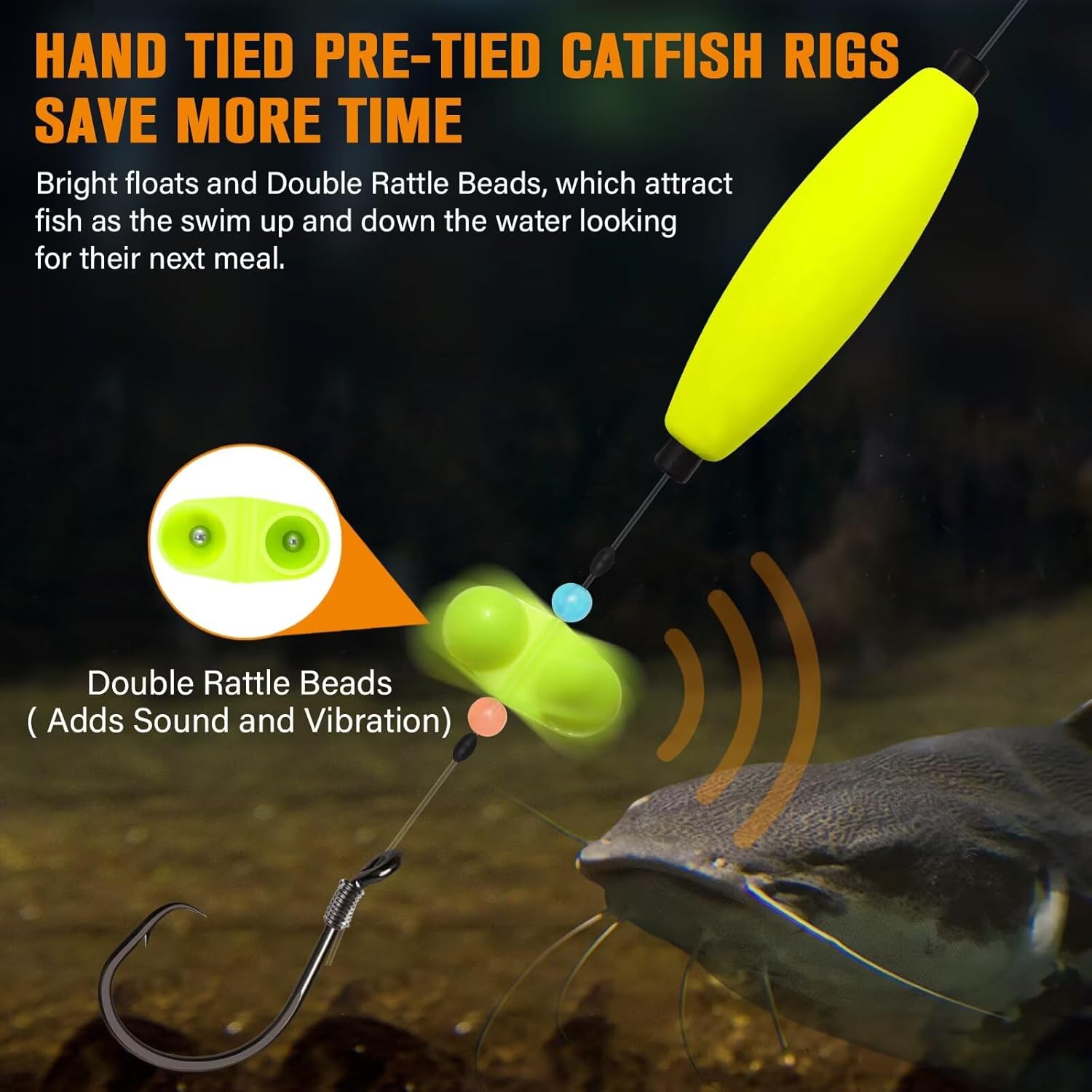 🔥Last Day Sale - 70% OFF💥Catfish Fishing Set(3Pcs)