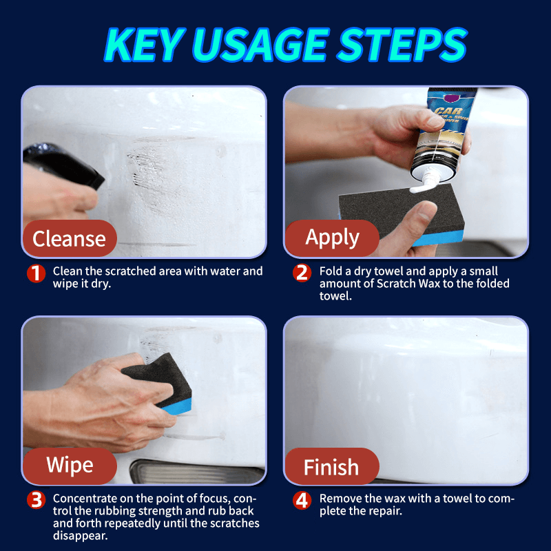 🔥Last Day Promotion 50% OFF🔥Premium Car Scratch Remover Kit