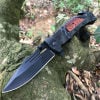 Father's Day Gifts-Black Cord Folding Knife