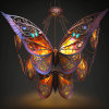 (😍LAST DAY SALE-79% OFF)Vintage Style Stained Glass Butterfly Lamp(Buy 2 Free Shipping)