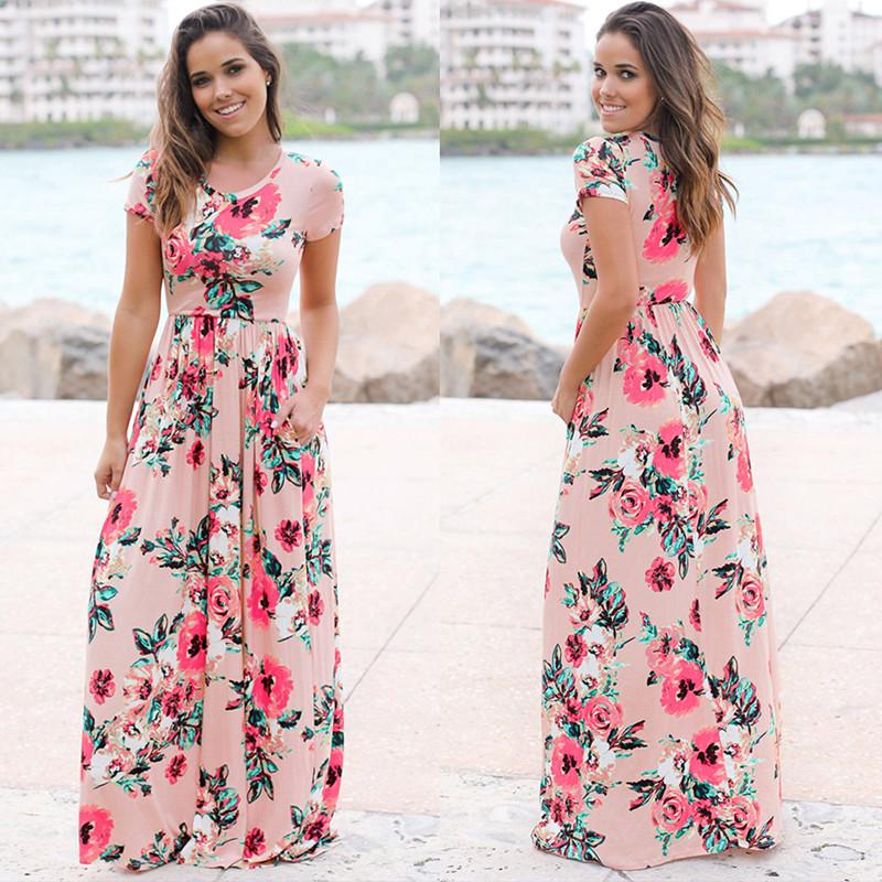 💝2023 Mother's Day Save 50% OFF🎁Floral Maxi Dress(BUY 2 GET FREE SHIPPING)