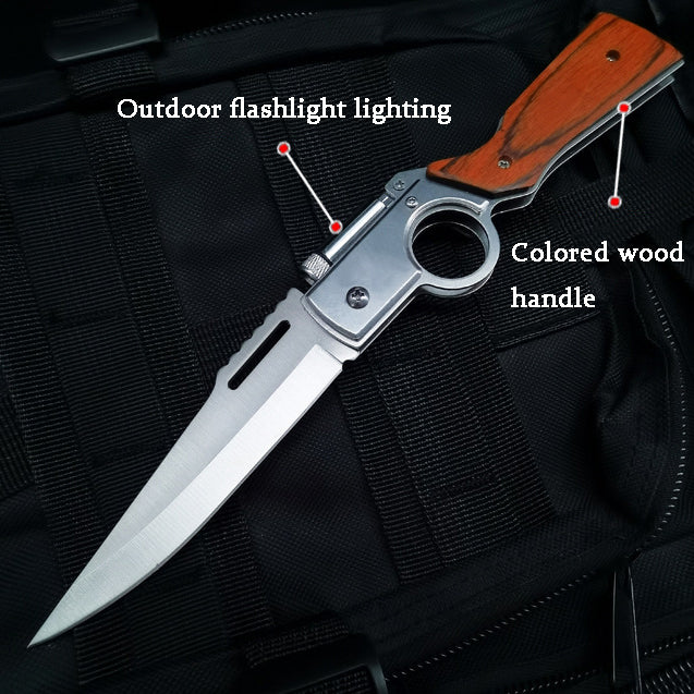 Handmade Multifunctional Kitchen Outdoor Folding Knife - Buy 2 Free Shipping