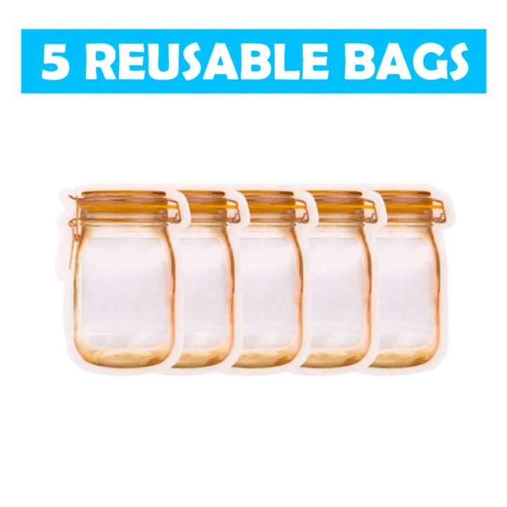 (🔥Clearance Sale - 40% OFF)REUSABLE BAGS(BUY 30 GET 20 PCS FREE)