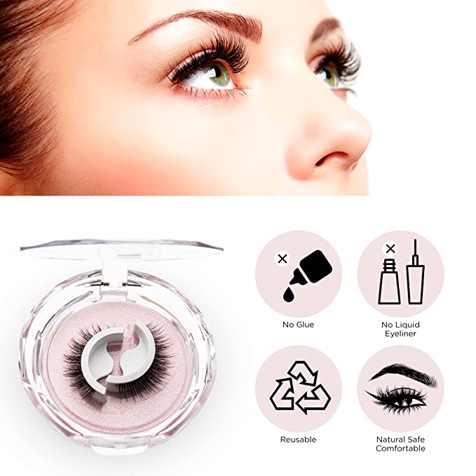 WATERPROOF 🔥SELF-ADHESIVE EYELASHES