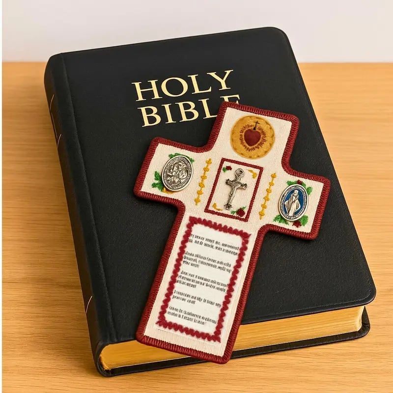 Handmade Catholic Prayer Pocket✝️