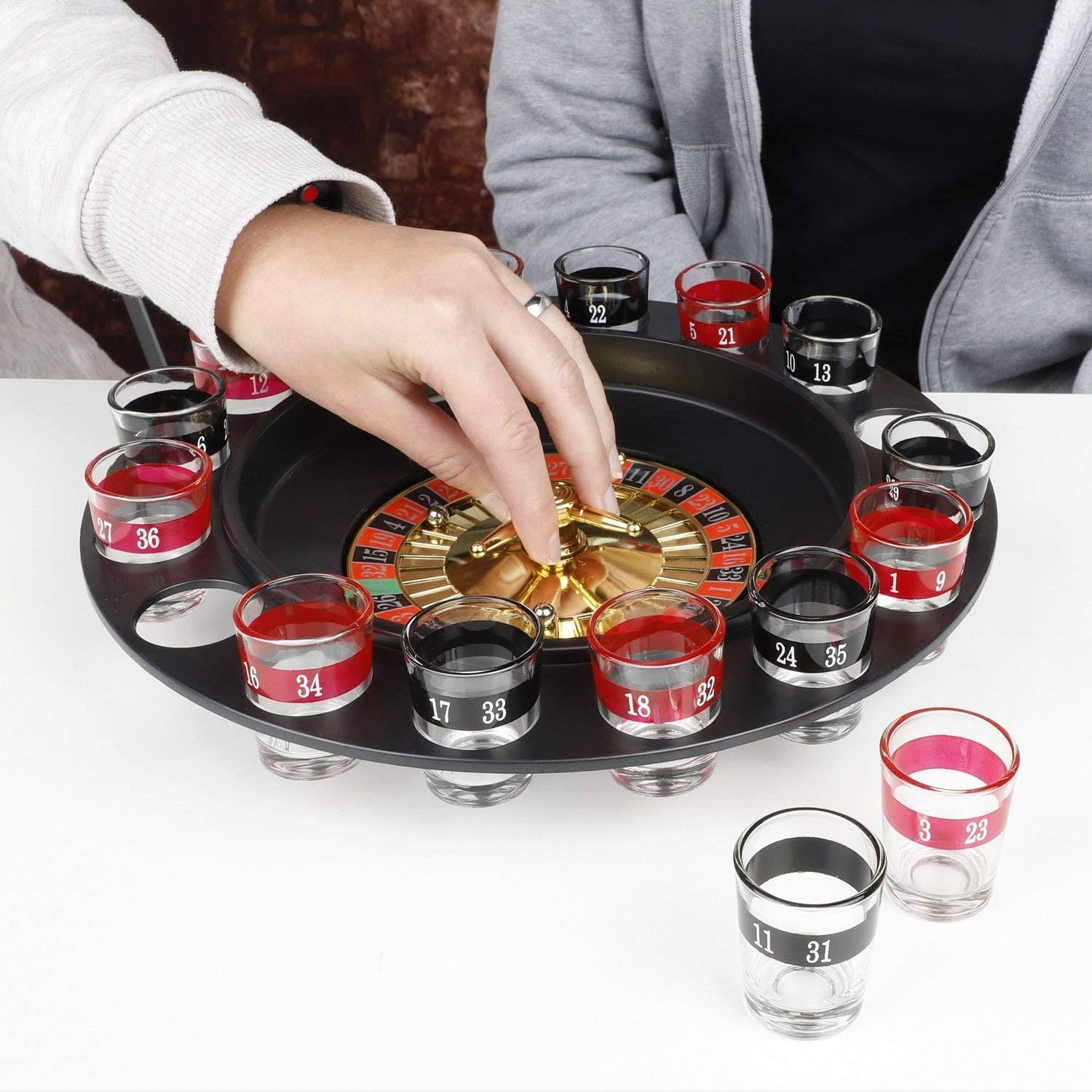 🔥Last Day 49% OFF - Haushalt International Drinking Game Roulette