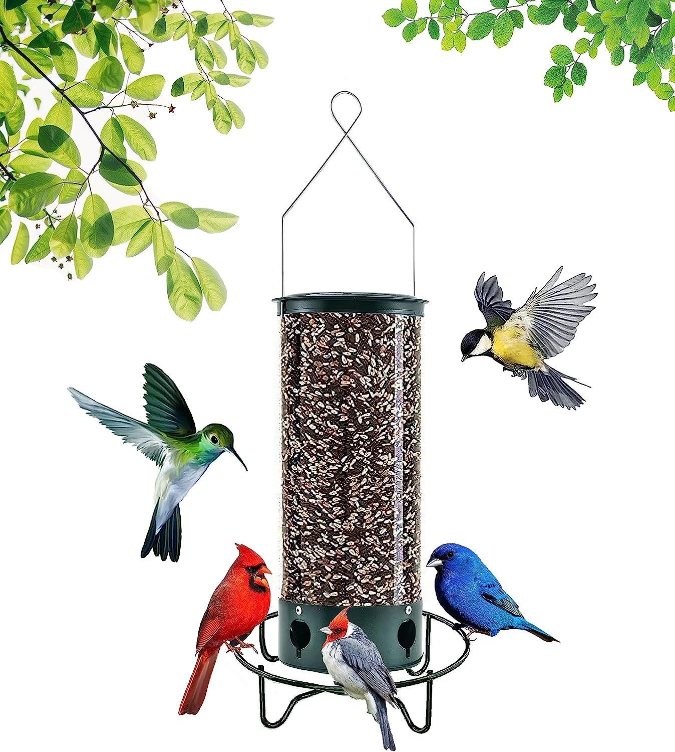 (🔥Promoción Del Último Día 49%OFF🔥)Comedero Para Pájaros A Prueba De Ardillas(Compra 2 Envío Gratis)