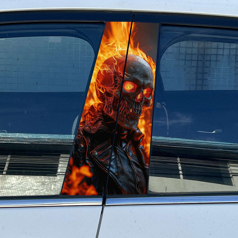 🔥Last Day Promotion 70% OFF💥Custom Grim Reaper Car Door Sticker⚡Buy 2 Get Free Shipping