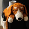 🎁TikTok Last Day Sale - 70% OFF🐶 Handmade Crochet Multifunctional Dog Sofa Armrest Pad