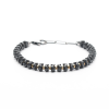 Black & Gold Hematite Bracelet – For the Man Who Holds It All Together