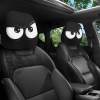 Last Day Promotion 70% OFF - 😆Funny Cartoon Car Headrest Covers – 2PCS Universal Fit 🚗