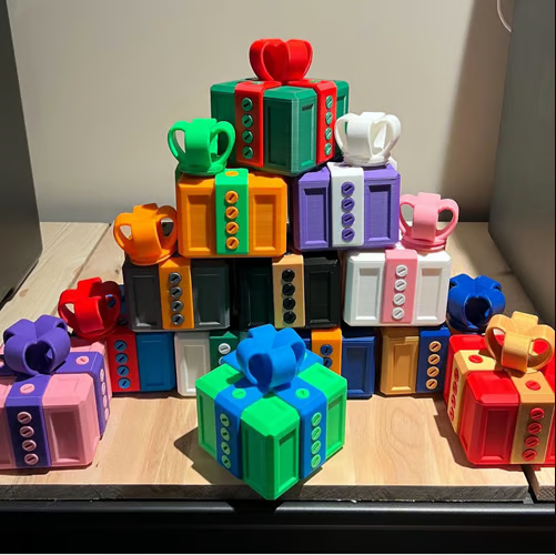 🎄TikTok Christmas Sale - 80% OFF✨Annoying Gift Box - 3D Printed Gift Box