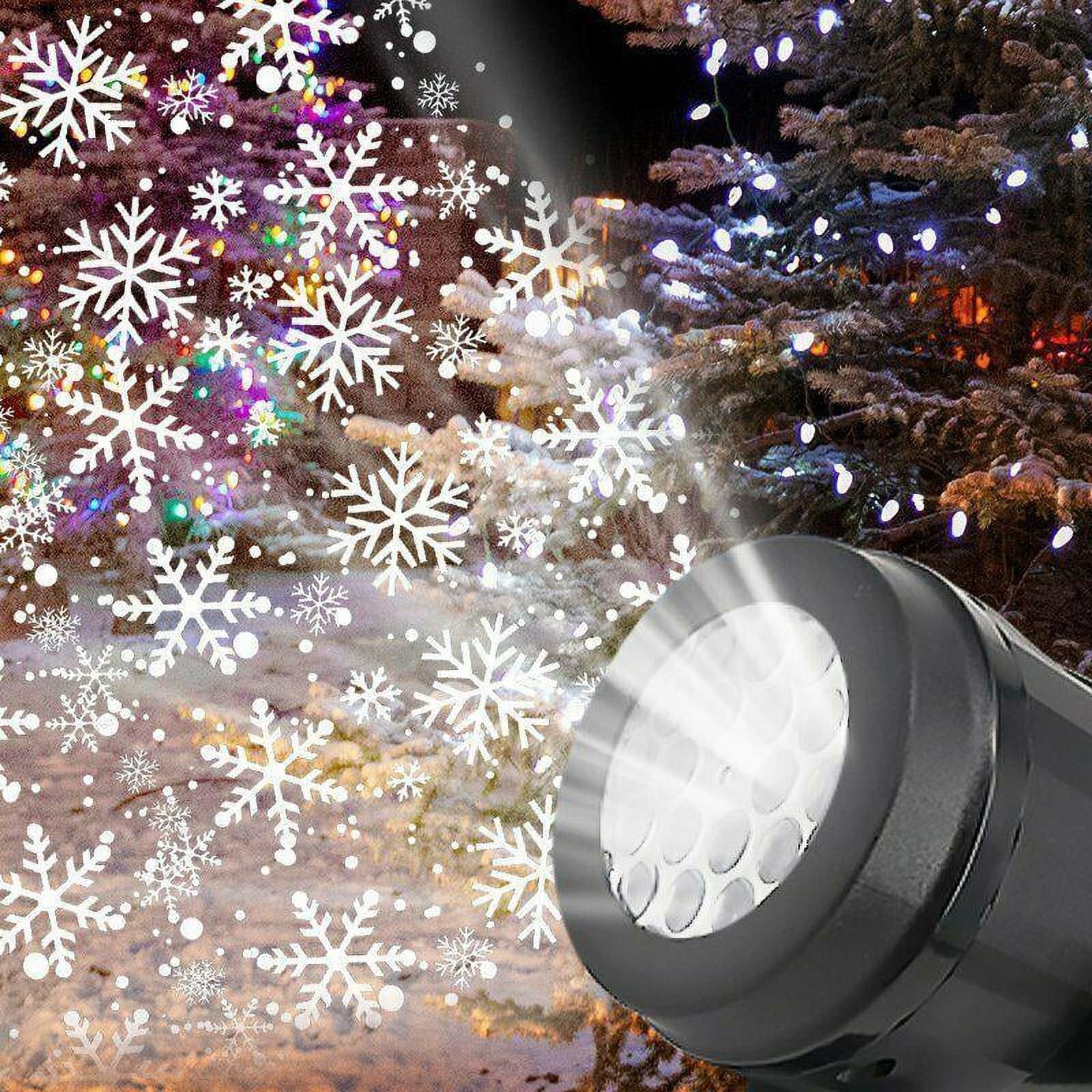 🎅Weihnachtsverkauf 49% Rabatt🎄LED Moving Schneeflocke Laser Licht Projektor Lampe Weihnachten Party Dekor