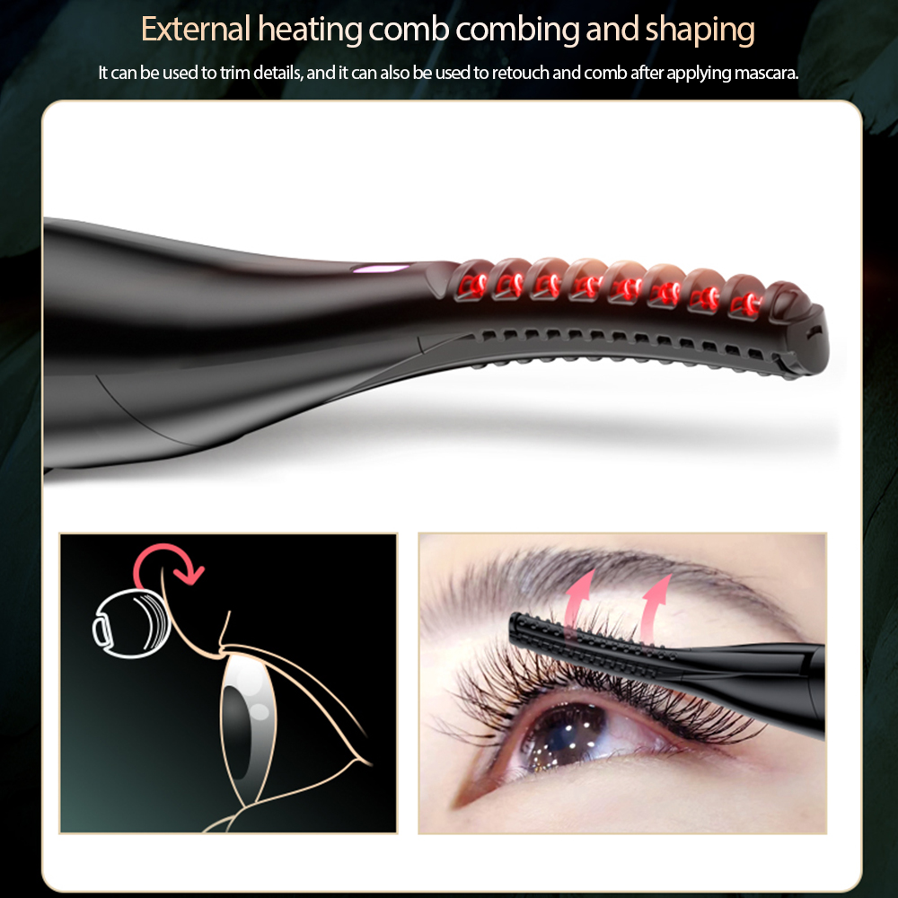 🔥Mother’s Day Sale🔥DOUBLE-SIDED HEATED EYELASH CURLER-BUY 2 FREE SHIPPING