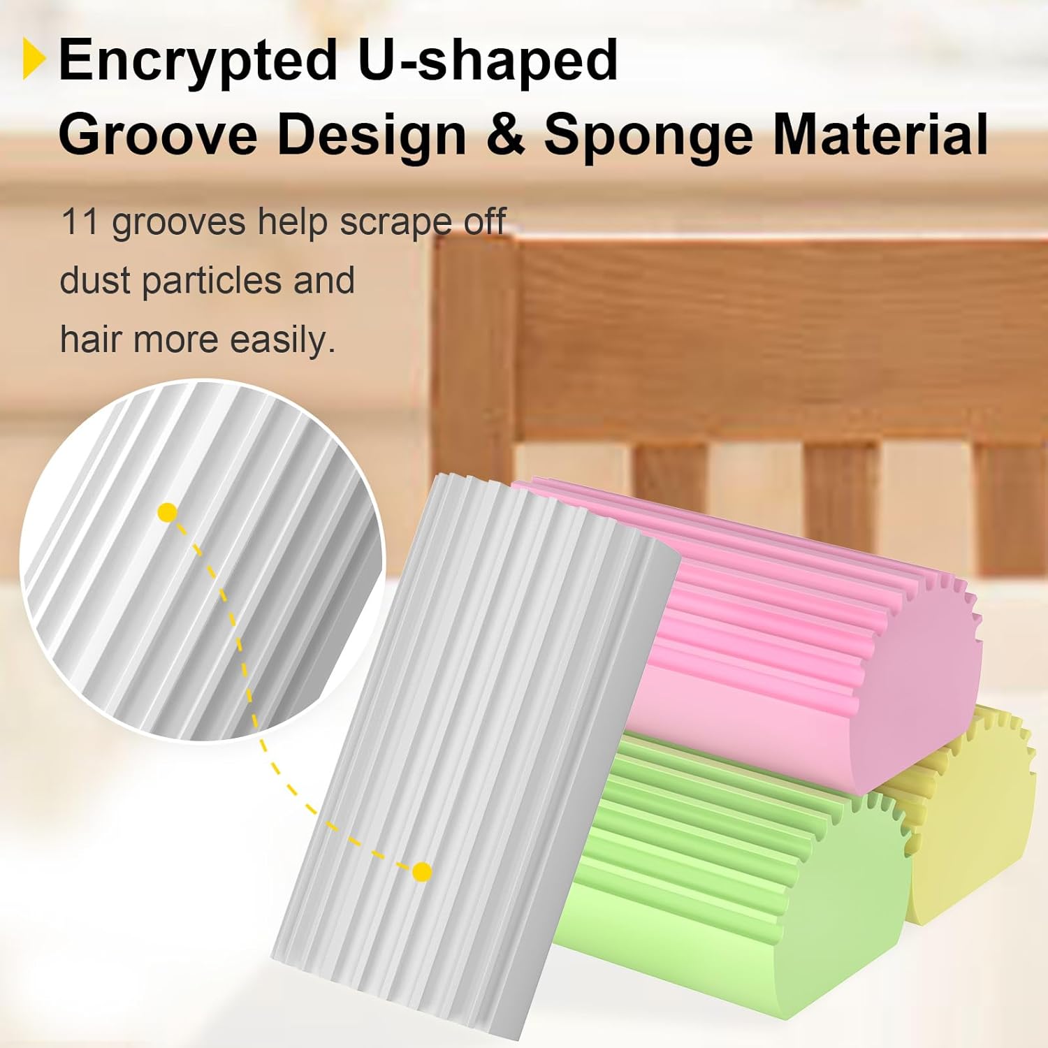 (🎄Early Christmas Sale - 49% OFF) 🧽Magic Clean Duster Sponge, BUY 5 GET 5 FREE & FREE SHIPPING