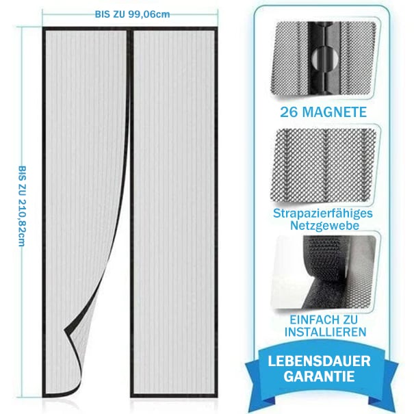 🔥Letzter Tag Verkauf 49% Rabatt 🔥Magnetische Fliegengittertür