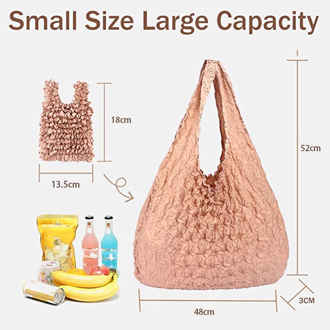(🎄Christmas Promotion--48%OFF)Magic stretch bag pleated bag(Buy 2 get 1 Free)