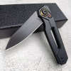 Spring Assist Button Lock Knife, 7550, Stainless Steel
