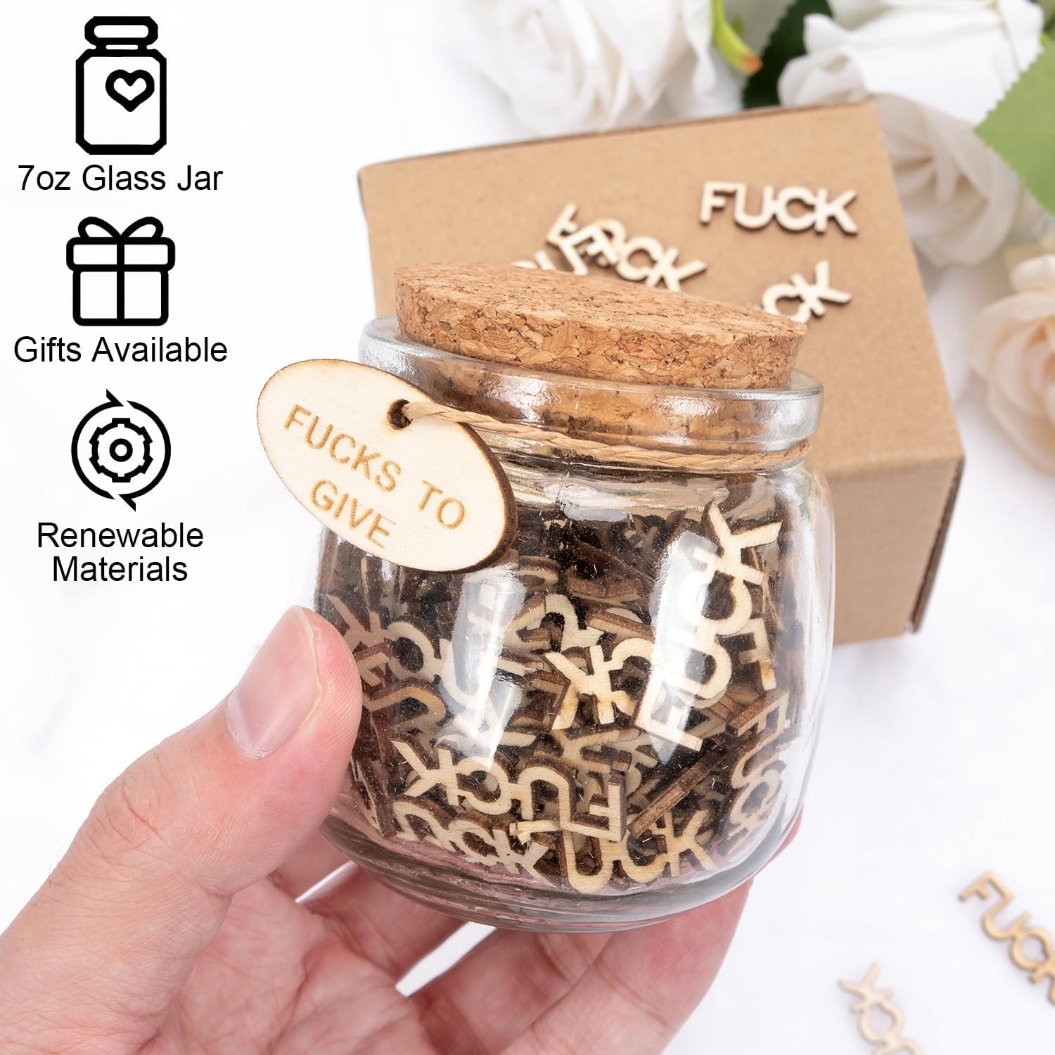 🎁Gag Funny Gifts——🤣Jar of Fucks