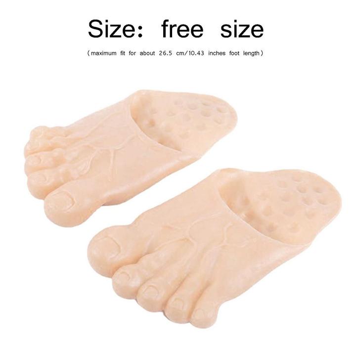 (Early Halloween Sale- 50% OFF) Halloween Simulation Big Toe Slippers- BUY 2 FREE SHIPPING