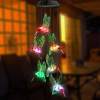 Handmade Solar-Powered Dangling Hummingbird Lights