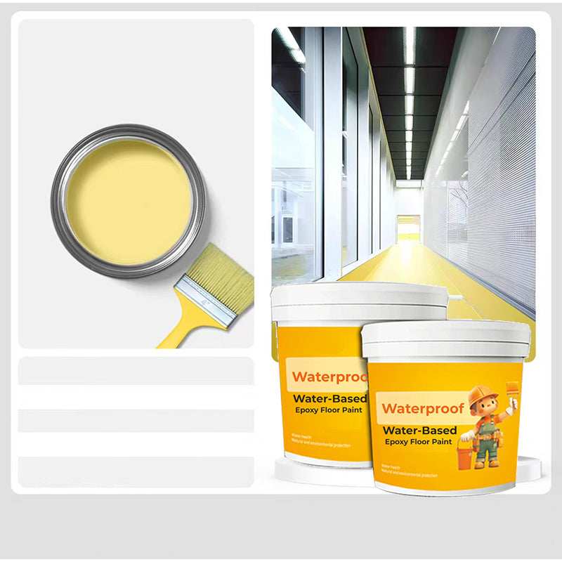 🎄Christmas Sale - 70% OFF🎁Waterproof Water-Based Epoxy Floor Paint-Buy 2 Free Shipping