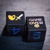Obsidian Pixel Dice Set