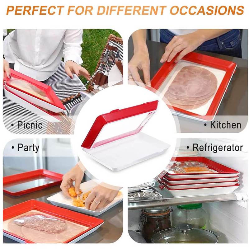 ⚡50% OFF NEW YEAR FLASH SALE⚡ Reusable Food Preservation Trays, Buy More Save More