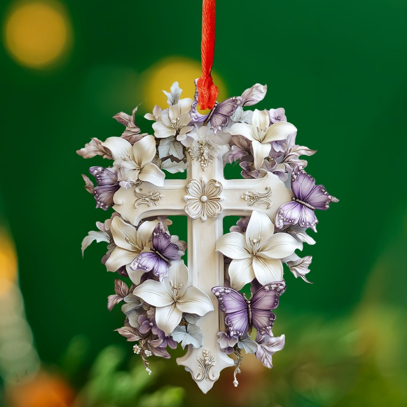 ✝️Holy Cross Christmas Ornaments