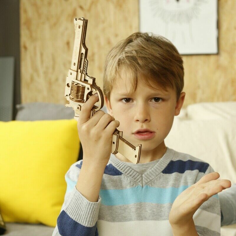 🔥fantastic 3D Puzzle Wooden Gun Model Assembly Gift for Kids Boy Teens Toys-Buy 2 Get Extra 10% Off