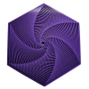 🔥New Year Promotion 48% OFF🔥3D-Printed Fractal Fidget Hexagon