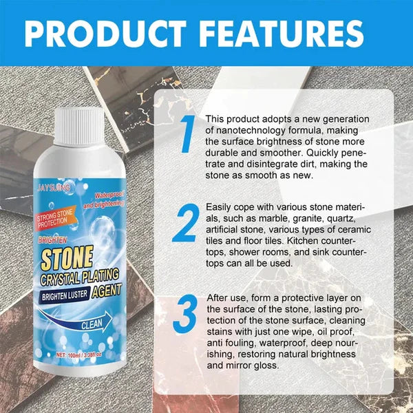 🔥Last Day Promotion 70% OFF🔥Crystal Stone & Marble Cleaning Agent