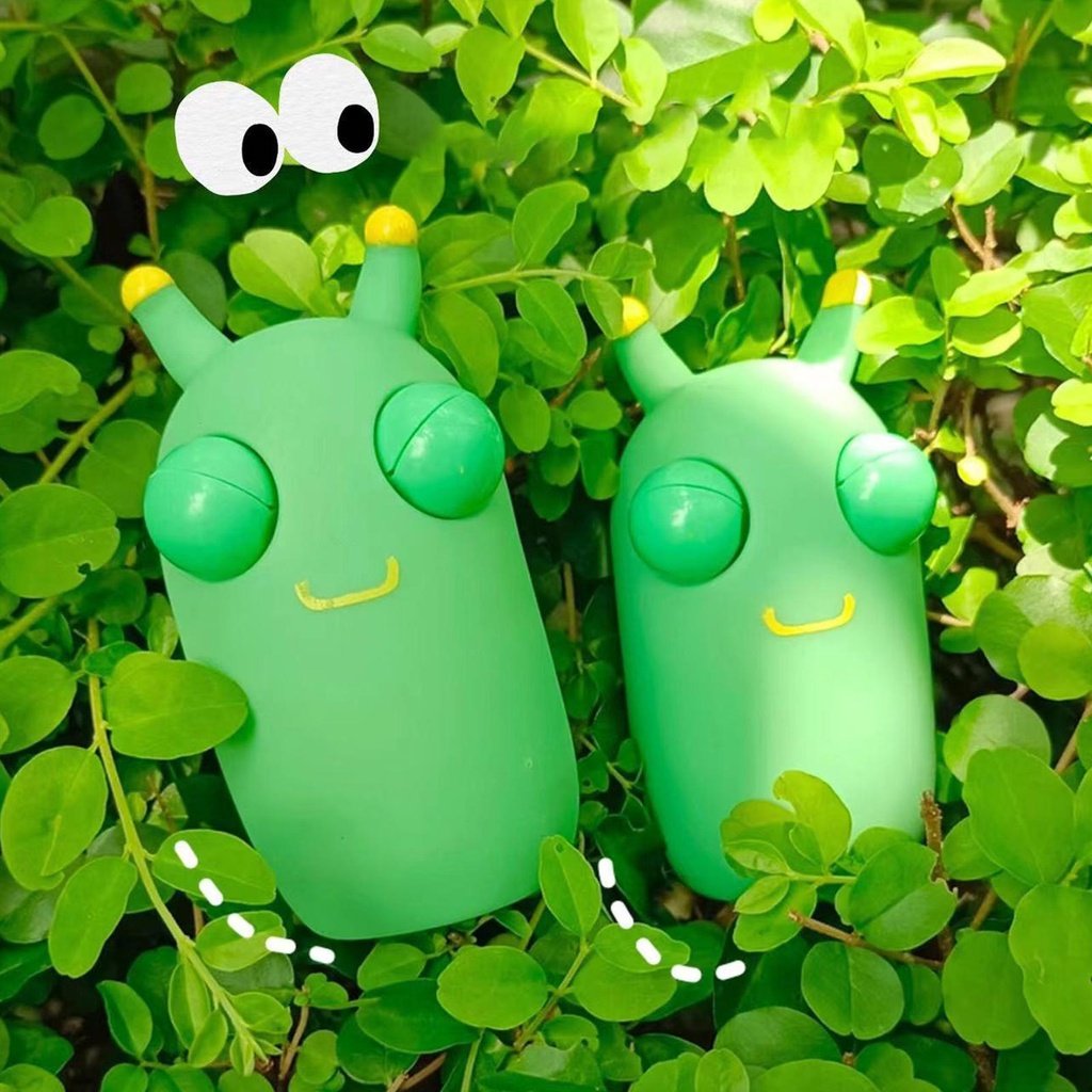 (🎄Christmas Hot Sale - 48% OFF) Funny Grass Worm Pinch Toy, BUY 5 GET 3 FREE & FREE SHIPPING
