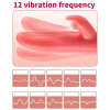 G-spot Clitoral Stimulation 12 Frequency Simulation Tongue Vaginal Massage Vibrator