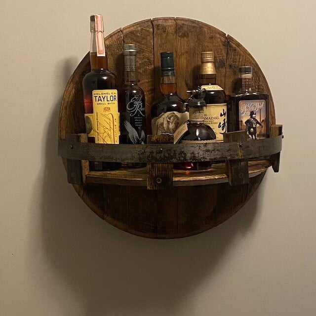 🎁2024 New Year Hot Sale🎁 🔥 48% OFF -Bourbon whiskey barrel shelf🥃