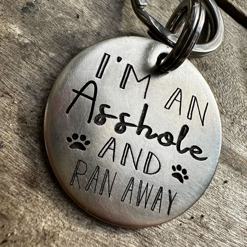 Personalised Funny Dog Tag