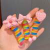 Colorful Telephone Wire Hair Bands for Kids