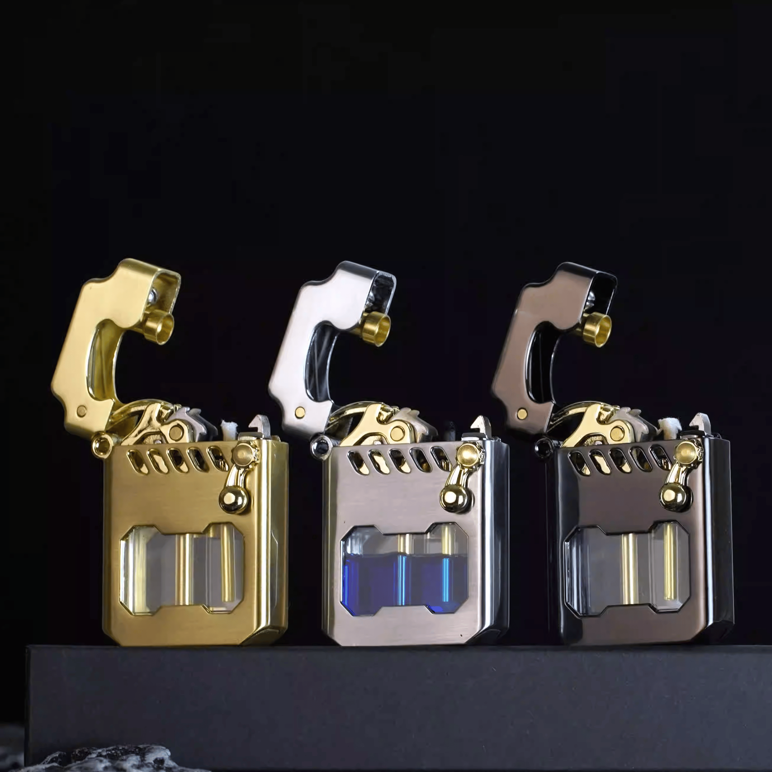 🔥Father's Day Sale 49% OFF - Mecha Metal Rocker Lighter