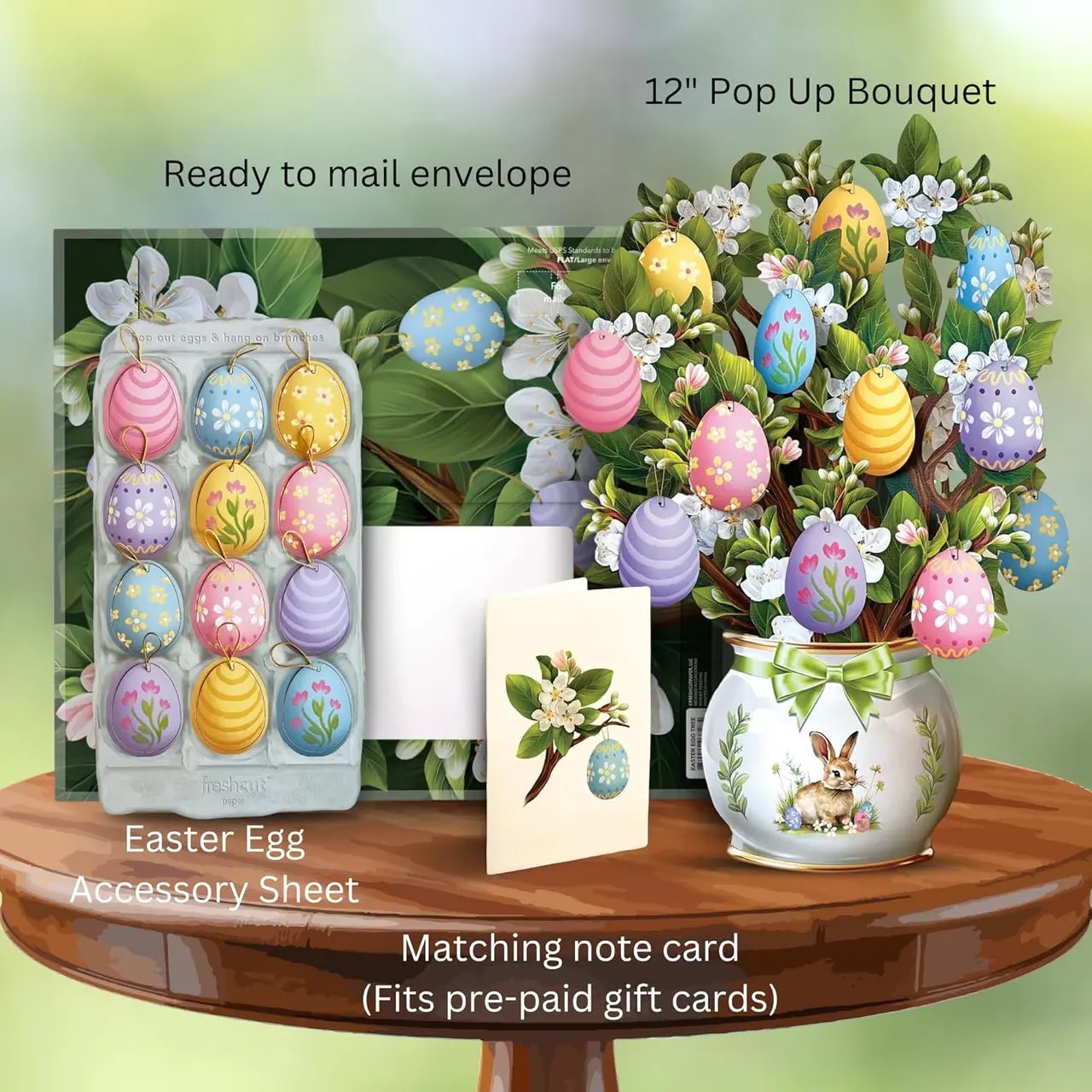 🎁TikTok Last Day Sale - 70% OFF✝️Easter 3D Flower Egg Greeting Card🥚