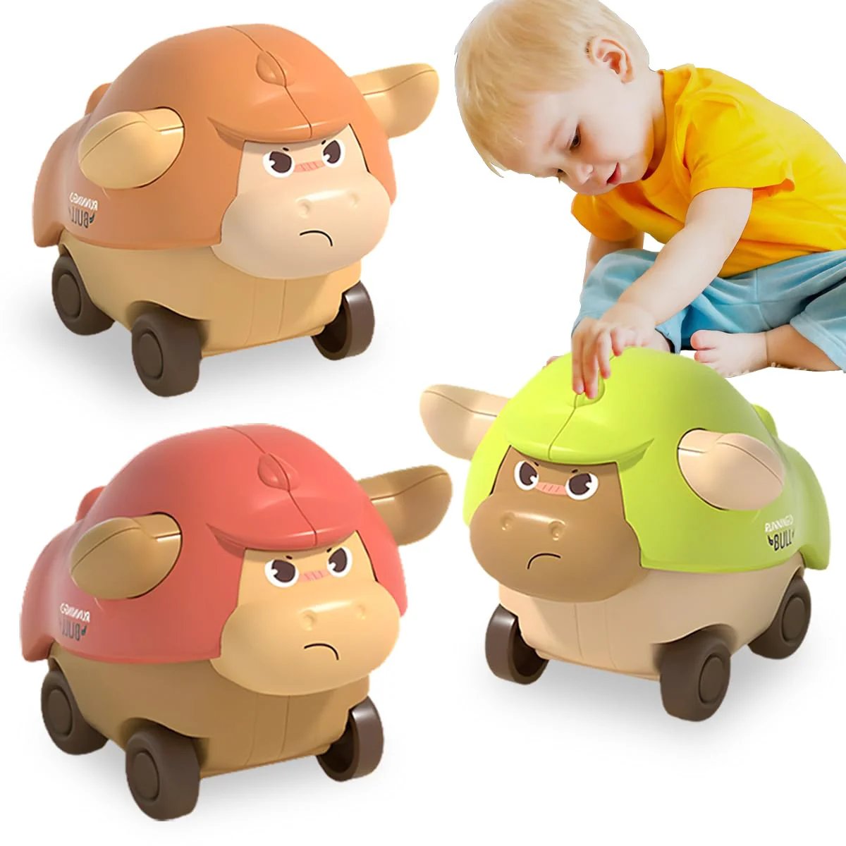 🔥Last Day Promotion 50% OFF🔥Cute and Colorful Animal Toy Cars