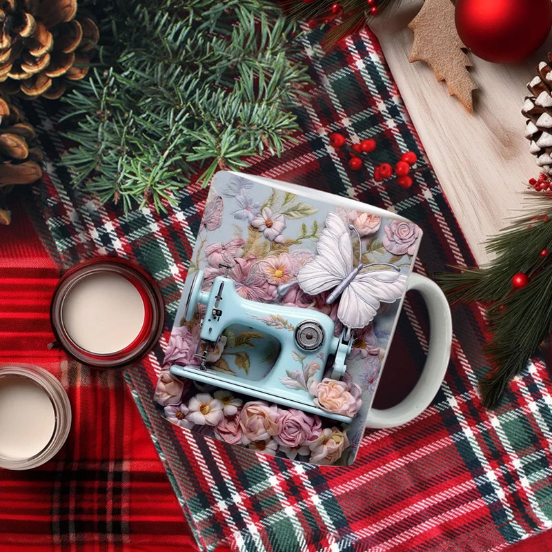 (🌲EARLY CHRISTMAS SALE - 50% OFF) 3D Sewing Mug(Buy More Save More)