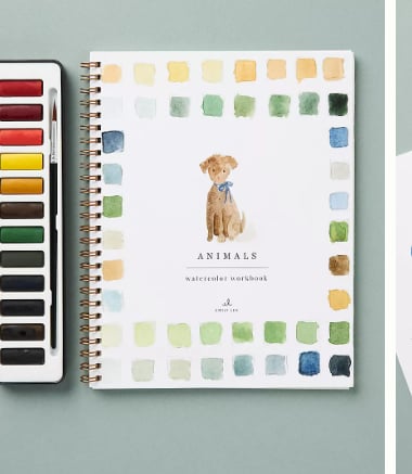 🔥LAST DAY 55% OFF - 🖼️Beginner-Friendly💕 Watercolor Workbook
