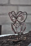 🦉Owl Sculpture - Real wire wrapped Metal owl