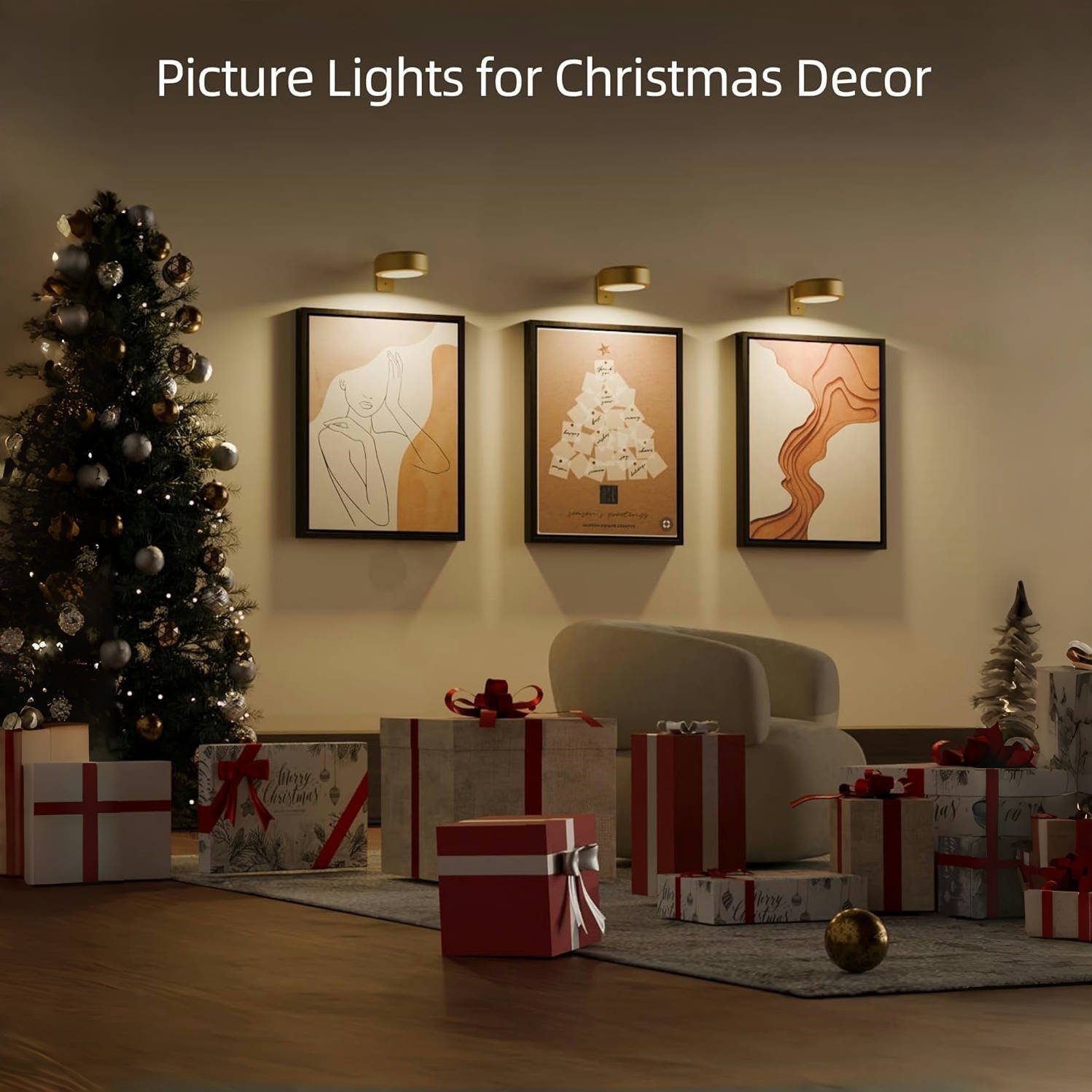 🔥Last Day Promotion 50% OFF🔥Picture Lights For Wall With 3 Color Temps - Buy More Save More