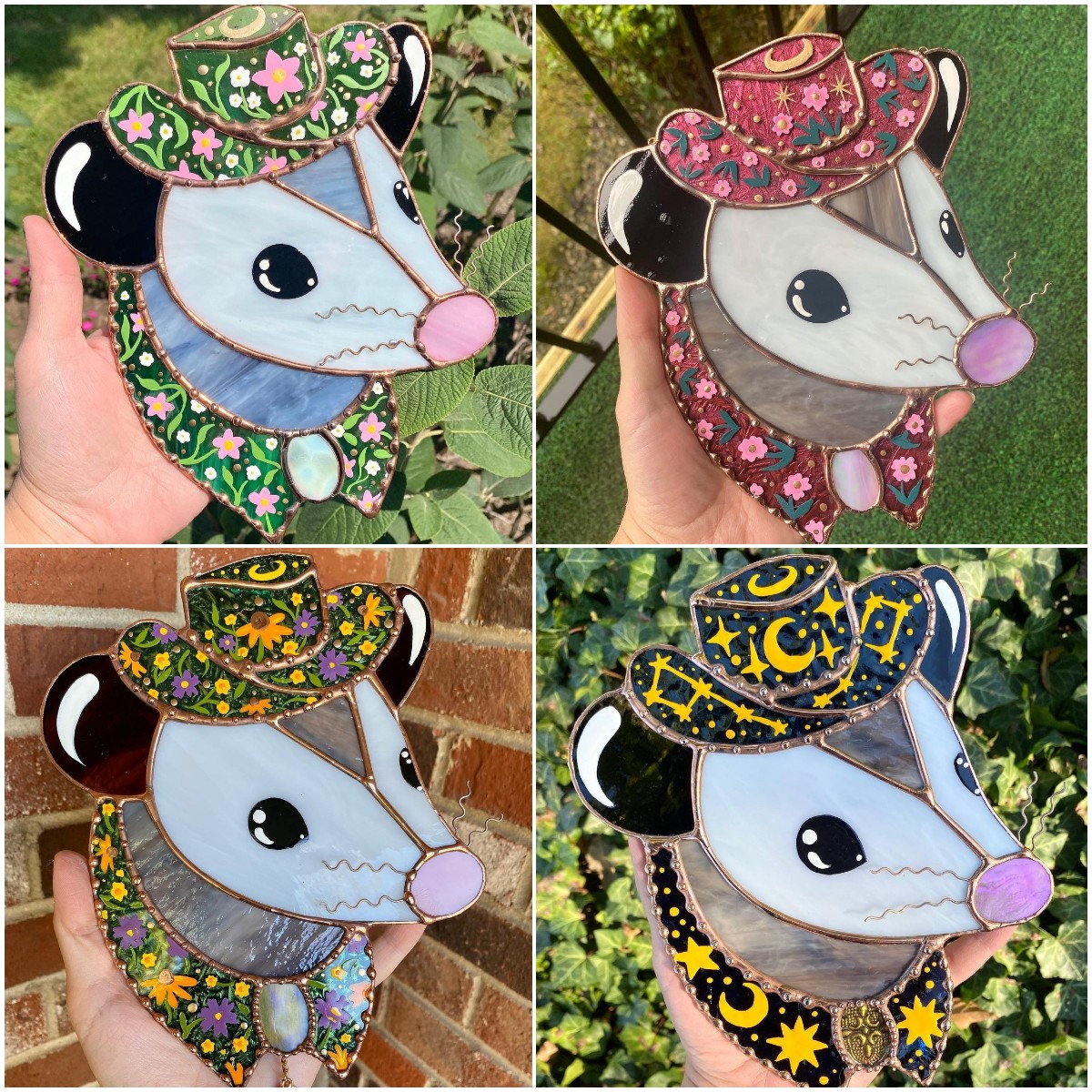 🎄🎅Christmas Presale - 49% OFF🎄-Handmade Possum Suncatcher